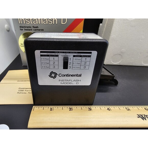 Continental Instaflash Model D Kodak Colorburst  50,100,200 Tested In Box - Picture 5 of 13